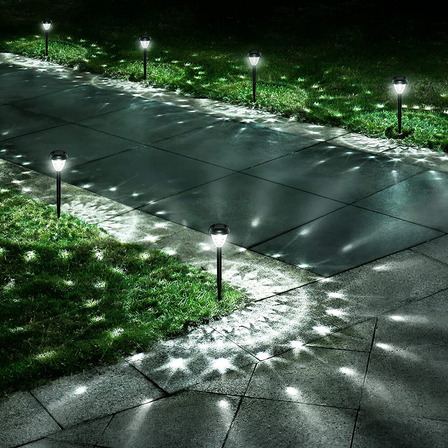 Skyline Lighting Inc. Provides Solar Path Lights for Douglas Elliman Project in New York, Delivering Eco-Friendly and High-Quality Lighting Solution.